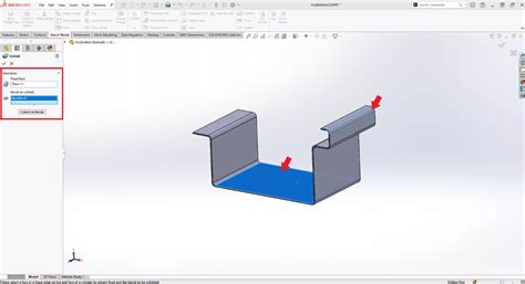 solidworks unfolding tool